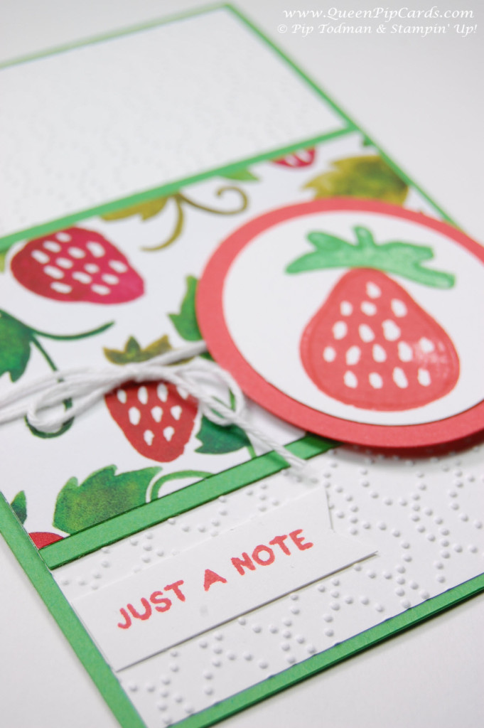 Stamping with Fresh Fruit Stand