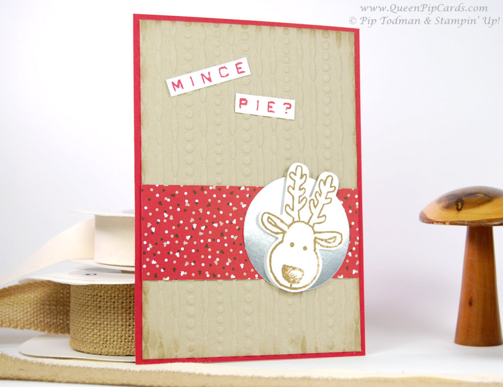 Cute Christmas Card Idea Reindeer Lge