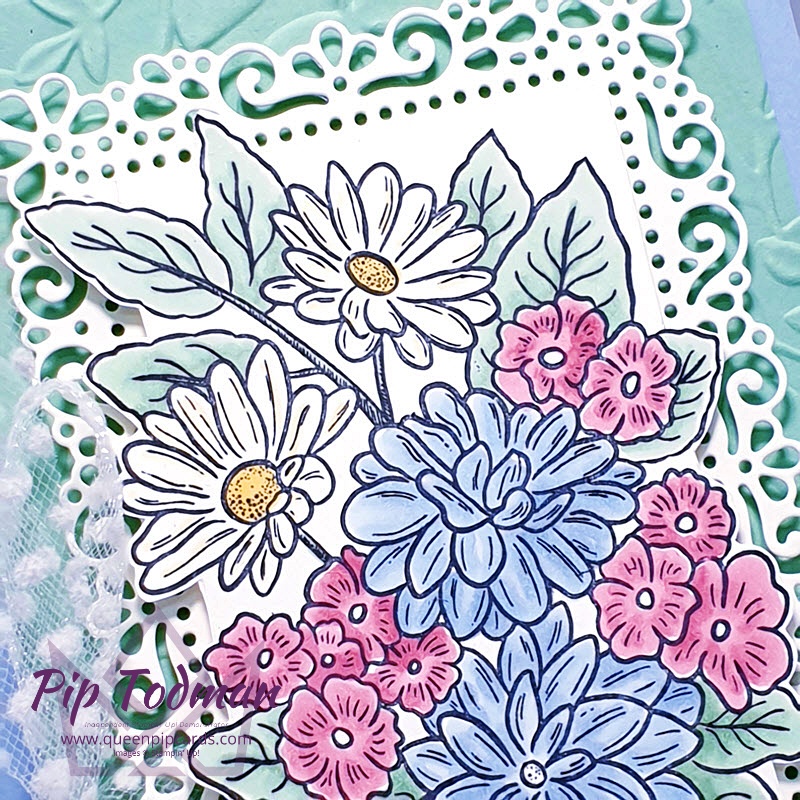 Ornate Style with Stampin' Blends - using Alcohol Markers Pip Todman www.queenpipcards.com Stampin' Up! Independent Demonstrator UK