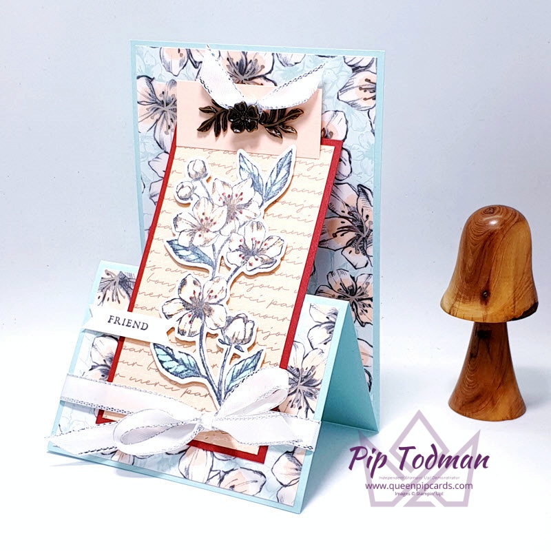 Forever Blossoms stamps are great for a quick WOW
Pip Todman www.queenpipcards.com Stampin' Up! Independent Demonstrator UK