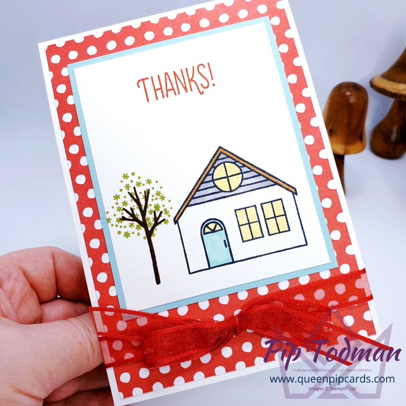 Coming Home Thanks with Stampin' Blends! Pip Todman Stampin' Up! Demonstrator #simplystylish #queenpipcards