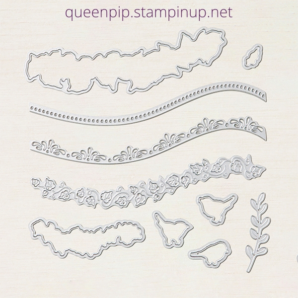 How to use Curvy dies in your card making. Pip Todman Stampin' Up! Demonstrator #simplystylish #queenpipcards