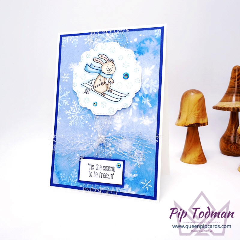 7 Fun Christmas Cards To Make with Freezin' Fun! Pip Todman Stampin' Up! Demonstrator #simplystylish #queenpipcards