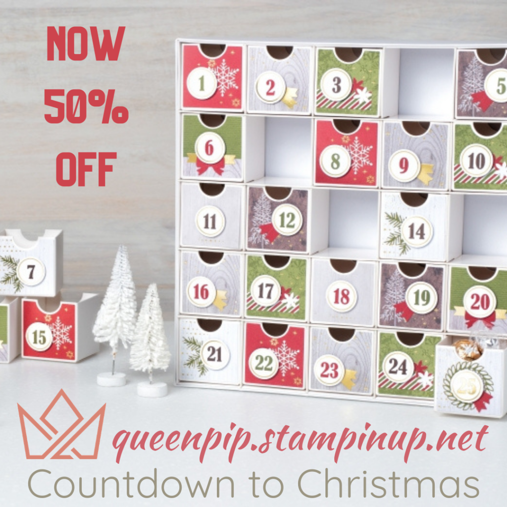 Year End Discounts on Your Favourite Products

Pip Todman Stampin' Up! Demonstrator #simplystylish #queenpipcards
#stampinup