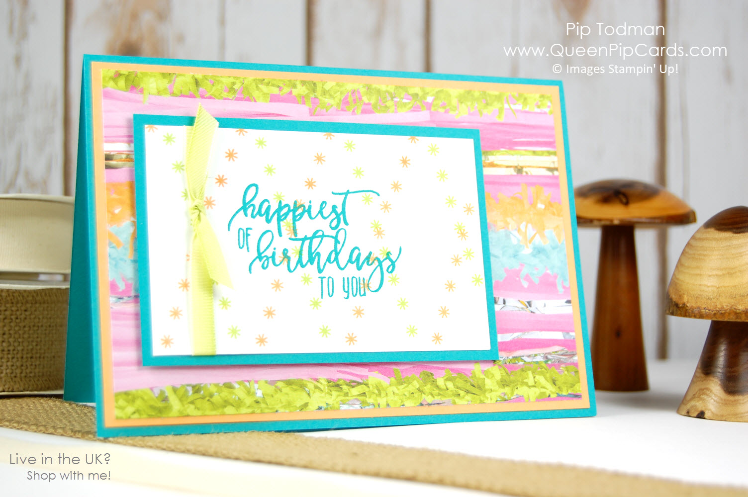 Repeat Stamping with Picture Perfect Birthday