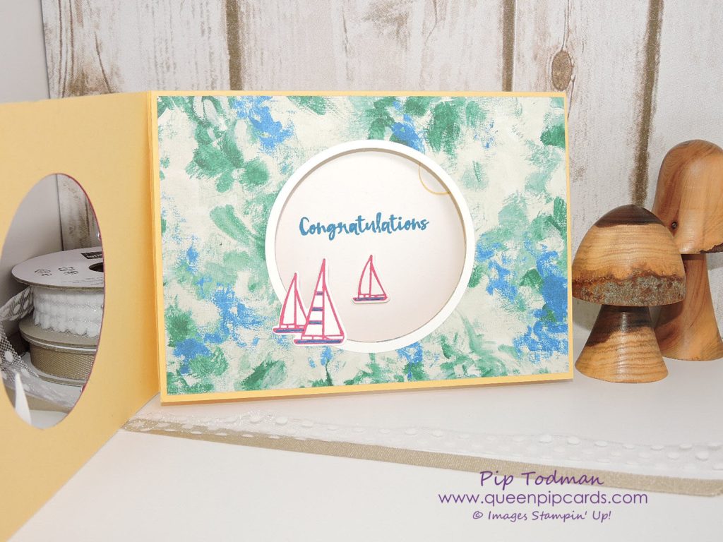 Tri-fold Card With Lilypad Lake Check out this dreamy card showing a lazy day on the water! Using Garden Impressions and Lilypad Lake! All Stampin' Up! products available from my online store here: http://bit.ly/QPCShop Pip Todman Crafty Coach & Stampin' Up! Top UK Demonstrator Queen Pip Cards www.queenpipcards.com Facebook: fb.me/QueenPipCards #queenpipcards #simplystylish #inspiringyourcreativity #stampinup #papercraft 