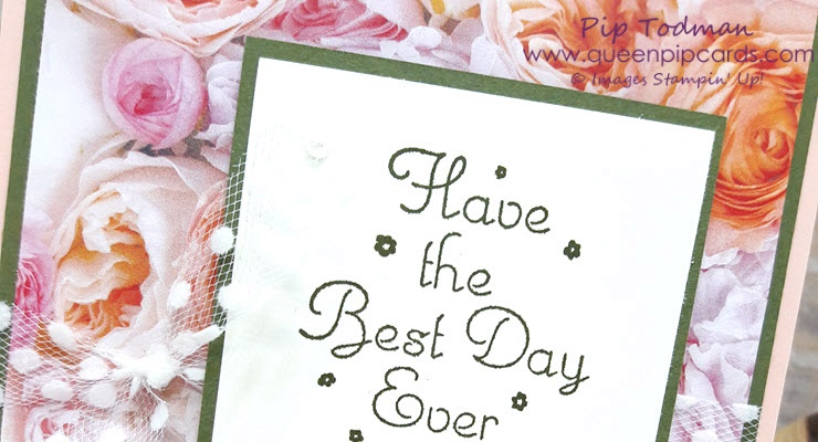 Have The Best Day Ever with Stampin’ Up!