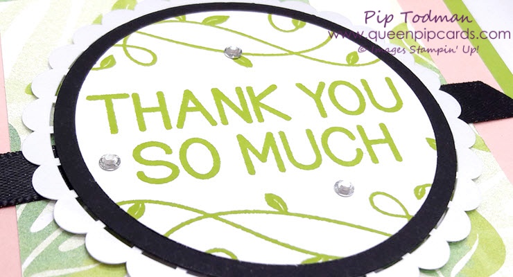 One For All Thank You Card From Stampin’ Up!