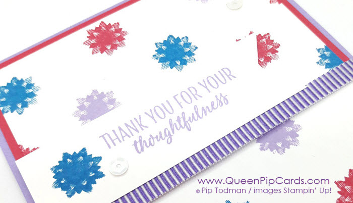 Exciting News & Pretty Flower Card From Queen Pip Cards