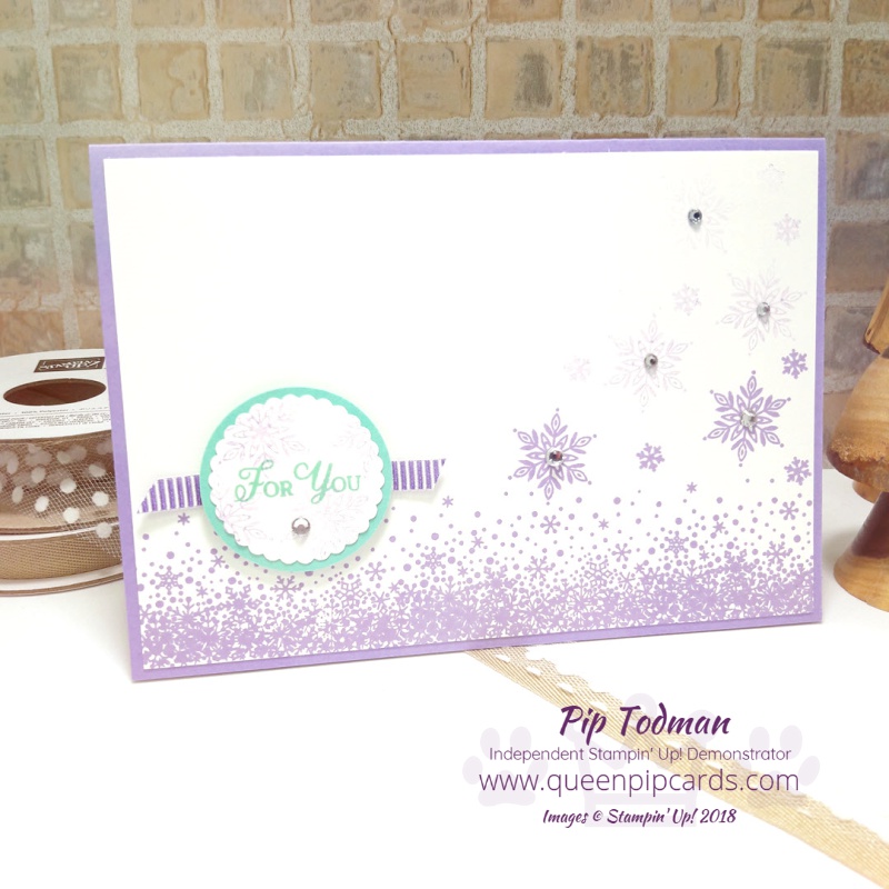 Snow Is Glistening Thank You Cards Snowflake Showcase Limited Edition Suite! Beautiful Christmas and all year round stamps and dies. Some amazing products available in November 2018 only while stocks last! Come and see! All Stampin' Up! products are / will be available from my online store here: http://bit.ly/QPCShop Pip Todman Crafty Coach & Stampin' Up! Top UK Demonstrator Queen Pip Cards www.queenpipcards.com Facebook: fb.me/QueenPipCards #queenpipcards #simplystylish #inspiringyourcreativity #stampinup #papercraft