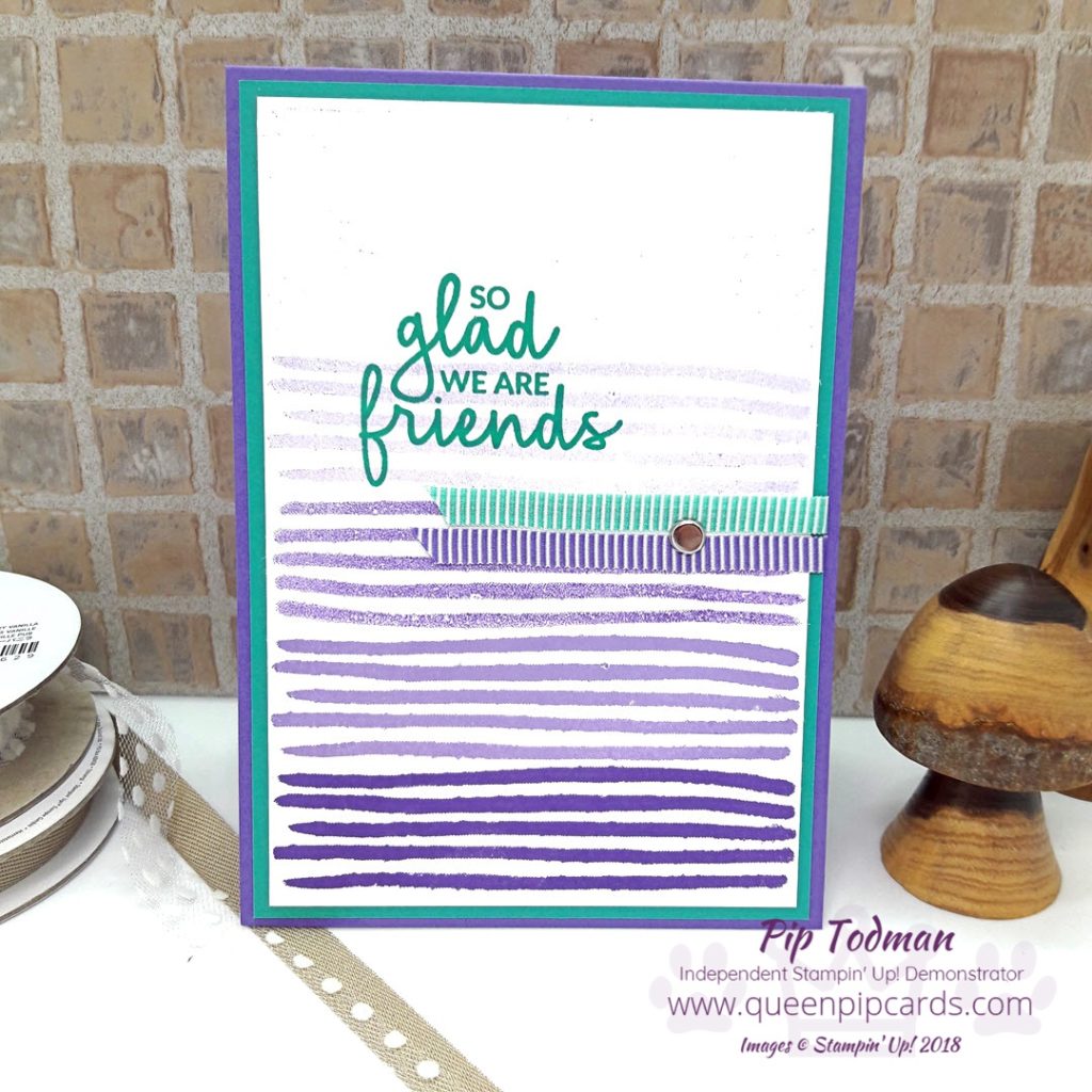 Quick and Easy Friends Card with Incredible Like You a new stamp set coming out in January. Today we're hopping around the world with the Greek Isles Achievers Blog Hop. Come along and join in the fun! See what we have in store for you and get a sneak peek from me of just one of the beautiful sets coming soon! All Stampin' Up! products are / will be available from my online store here: http://bit.ly/QPCShop  Pip Todman Crafty Coach & Stampin' Up! Top UK Demonstrator Queen Pip Cards www.queenpipcards.com Facebook: fb.me/QueenPipCards  #queenpipcards #simplystylish #inspiringyourcreativity #stampinup #papercraft 