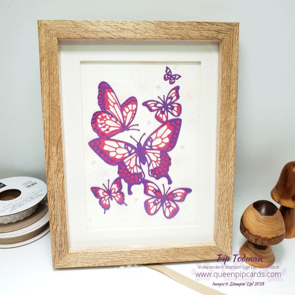 Spring Is In The Air Stampin' Creative Blog Hop Today I'm sharing a piece of home decor, a gift for a friend to cheer them up in the winter months. It reminds us Spring is coming! I love the Butterflies in this thinlit set available 3rd Jan 2019 from my store. Check out the hop and see what everyone else has made! All Stampin' Up! products are / will be available from my online store here: http://bit.ly/QPCShop Pip Todman Crafty Coach & Stampin' Up! Top UK Demonstrator Queen Pip Cards www.queenpipcards.com Facebook: fb.me/QueenPipCards #queenpipcards #simplystylish #inspiringyourcreativity #stampinup #simplestamping #papercraft 