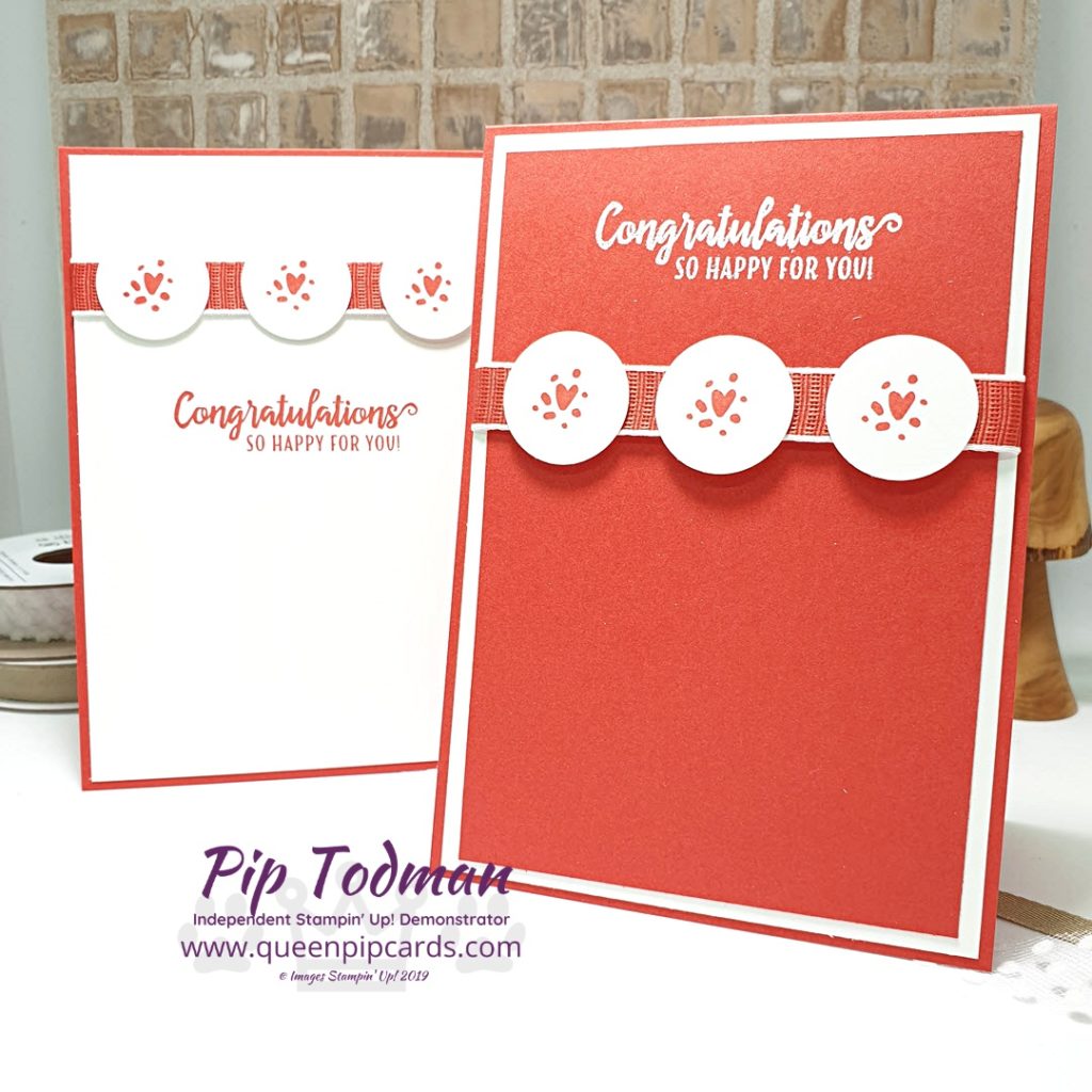 Celebration Card 2 Ways uses the Made To Bloom kit from Stampin’ Up! Heat Embossing really changes the look of this card even when the layout is the same! Shop my online store here: http://bit.ly/QPCShop Pip Todman Top UK Stampin' Up! Independent Demonstrator www.queenpipcards.com #queenpipcards #simplystylish #stampinup #simplestamping #papercraft 