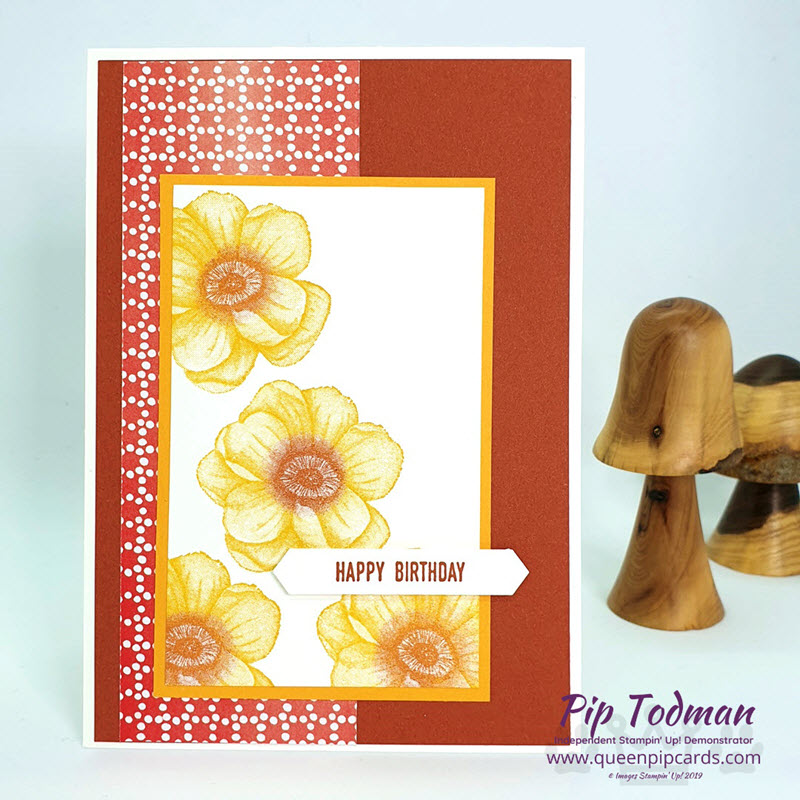 A cool inking technique with Painted Seasons in todays video. 2 Cards in different colours! Shop my online store here: http://bit.ly/QPCShop Pip Todman www.queenpipcards.com #queenpipcards #simplystylish #stampinup #simplestamping #papercraft 