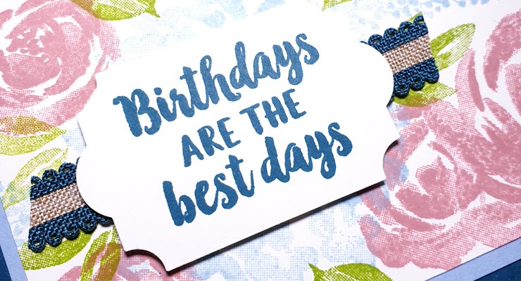 Beautiful Birthdays With Easy Watercolour Effect