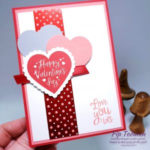 Valentines Day Card - Heartfelt - Queen Pip Cards