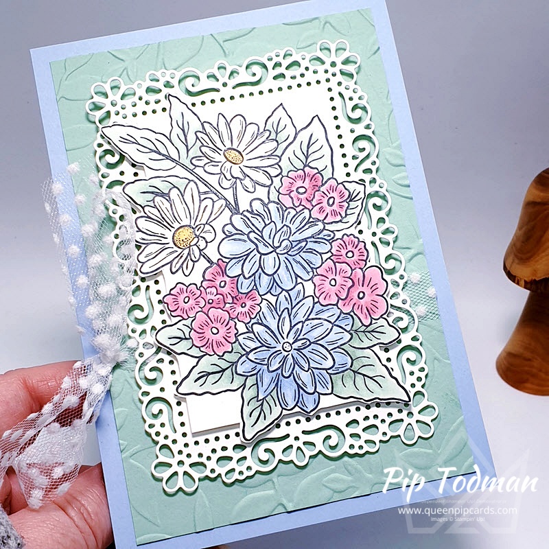 Ornate Style with Stampin' Blends - using Alcohol Markers Pip Todman www.queenpipcards.com Stampin' Up! Independent Demonstrator UK