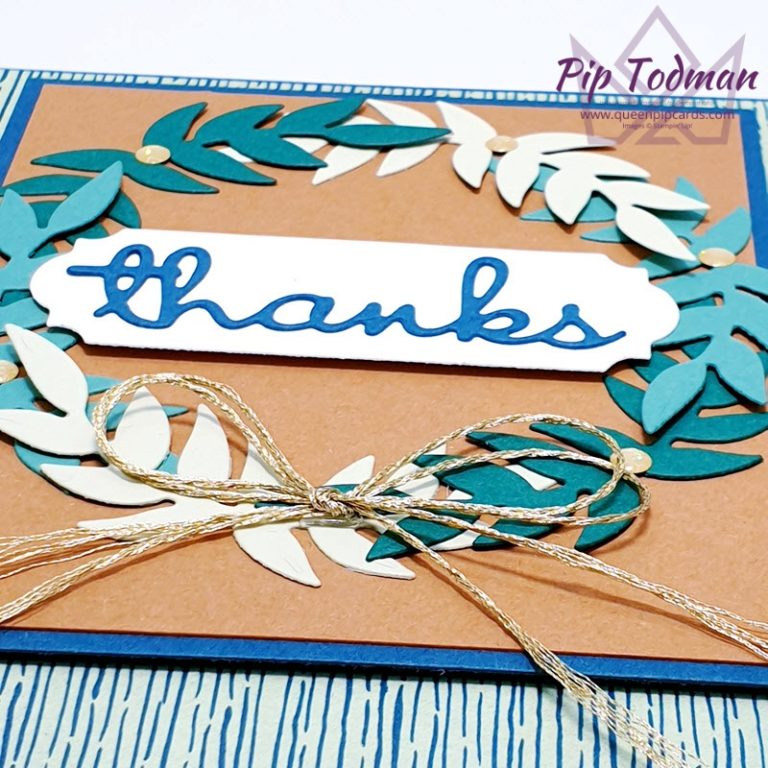 Forever Fern Wreath Card - Queen Pip Cards