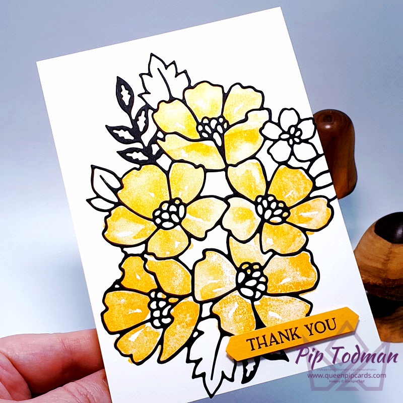 Many Layered Blossoms Dies Are AWESOME! Pip Todman www.queenpipcards.com Stampin' Up! Independent Demonstrator UK