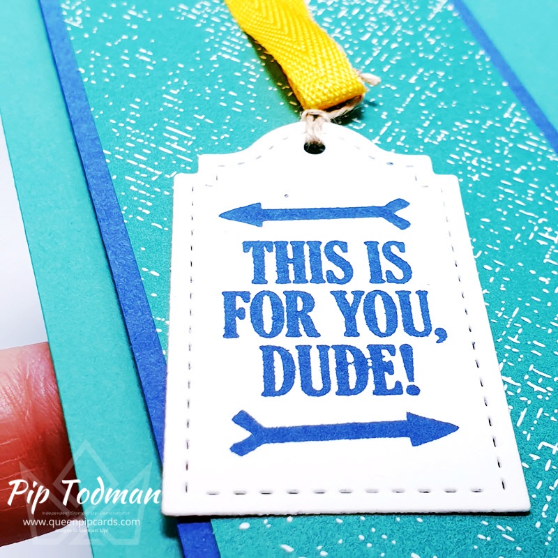 Trio of Tags Dies are not just for tags! Pip Todman www.queenpipcards.com Stampin' Up! Independent Demonstrator UK