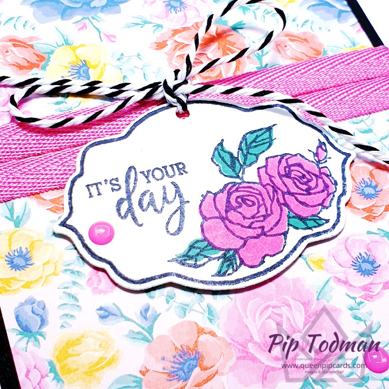 Trio of Tags Dies are not just for tags! Pip Todman www.queenpipcards.com Stampin' Up! Independent Demonstrator UK