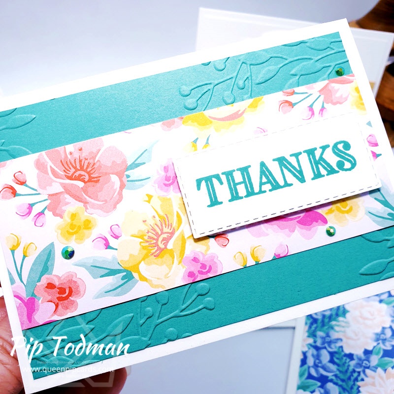 Flowers For Every Season Pretty Cards & Paper Blog Hop Pip Todman www.queenpipcards.com Stampin' Up! Independent Demonstrator UK