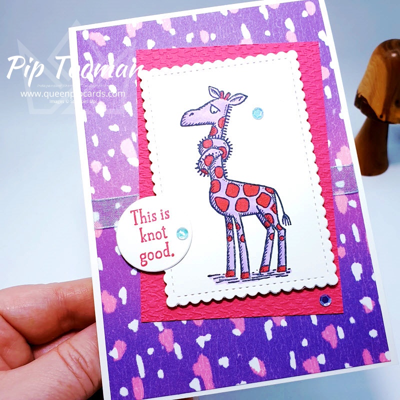Back on Your Feet Blends Class with FREE video tutorial! Pip Todman Stampin' Up! Demonstrator #simplystylish #queenpipcards