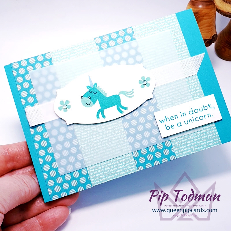 Hippo Happiness with Brights Paper for Pretty Cards & Paper Hop! Pip Todman Stampin' Up! Demonstrator #simplystylish #queenpipcards
