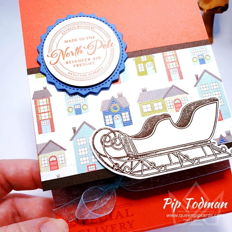 Gift Card Holder with Wishes & Wonder plus Online Retreat News! Pip Todman Stampin' Up! Demonstrator #simplystylish #queenpipcards