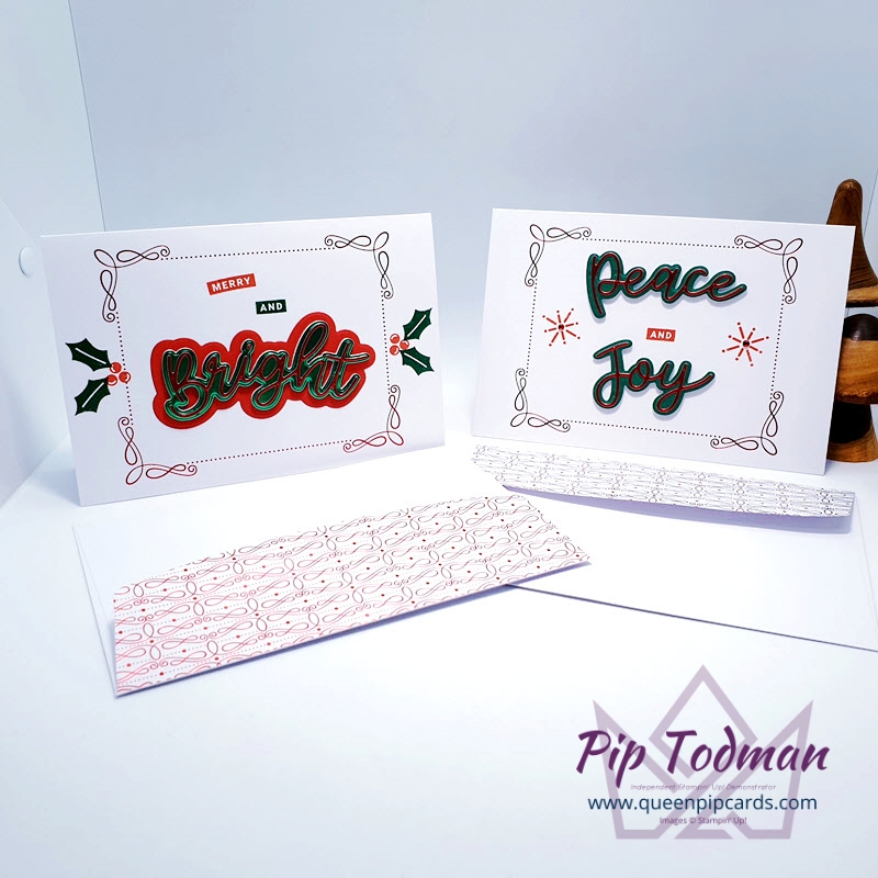 Peace & Joy Bundle of Fun! Pip Todman Stampin' Up! Demonstrator #simplystylish #queenpipcards