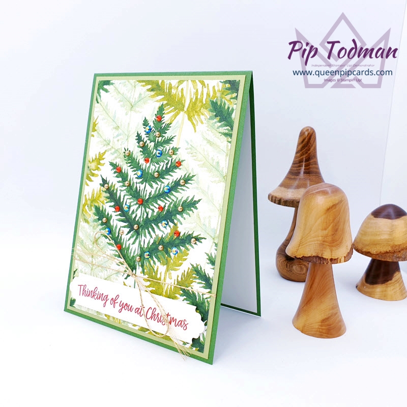 3 Greetings Cards With Forever Green Paper for Christmas! Pip Todman Stampin' Up! Demonstrator #simplystylish #queenpipcards