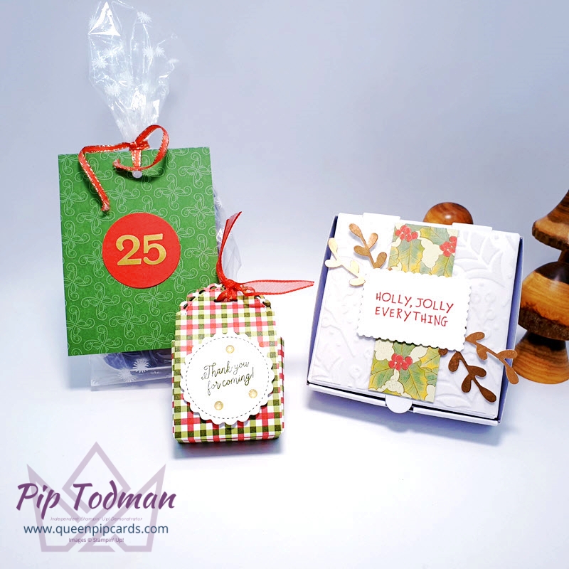 5 Little Treat boxes and more! Pip Todman Stampin' Up! Demonstrator #simplystylish #queenpipcards #stampinup