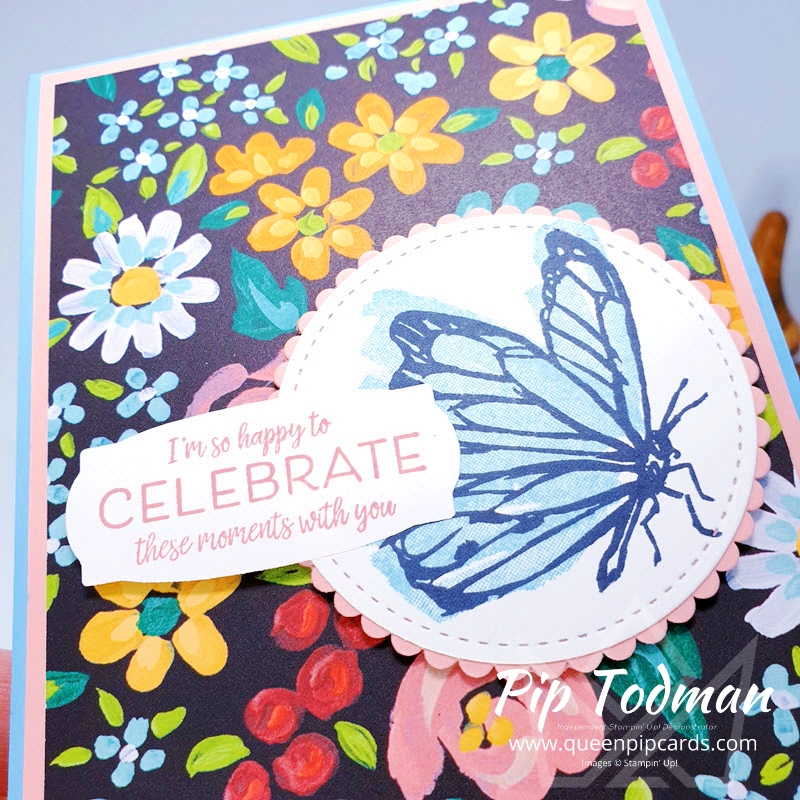 Many Messages Bundle with Touches of Ink Pip Todman Stampin' Up! Demonstrator #simplystylish #queenpipcards #stampinup