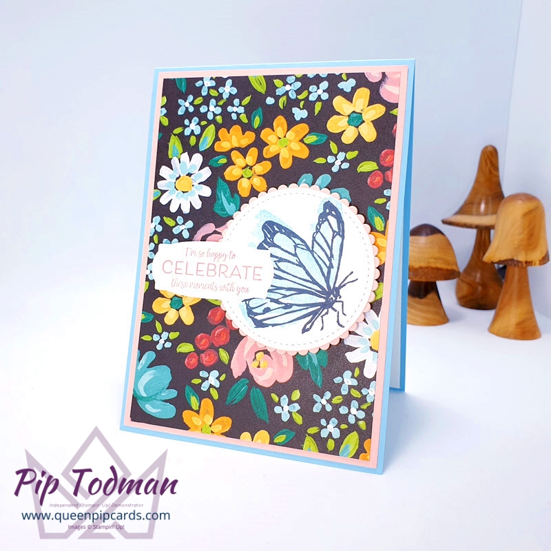 Quick Celebration Cards That Are Fun To Make Pip Todman Stampin' Up! Demonstrator #simplystylish #queenpipcards #stampinup