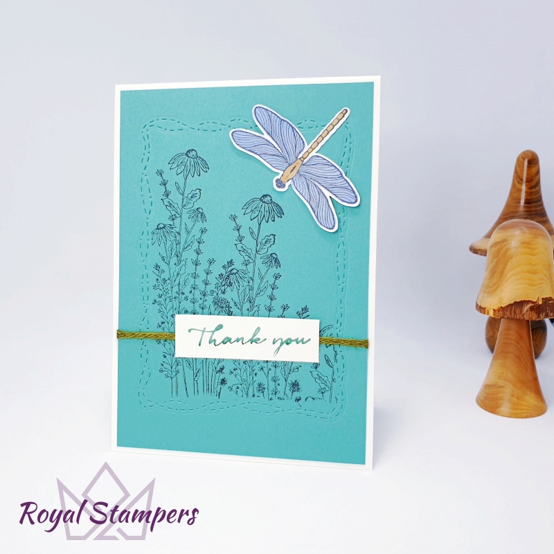 Dragonfly Garden Bundle Royal Stampers Swaps January June 2021 Mini Pip Todman UK Stampin' Up! Demonstrator www.queenpipcards.com #queenpipcards #simplystylish #stampinup #newcardmakers #newhobby #cardmaking