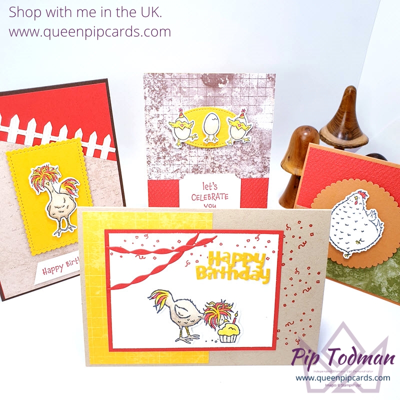 Hey Birthday Chick bundle offer - buy the bundle & get the tutorial for free. Offer ends 31 March 2021. Pip Todman UK Stampin' Up! Demonstrator www.queenpipcards.com #queenpipcards #simplystylish #stampinup #newcardmakers #newhobby #cardmaking