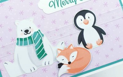 Fun Penguin Playmates Pretty Cards and Paper Blog Hop