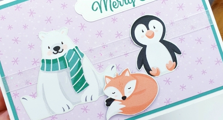 Fun Penguin Playmates Pretty Cards and Paper Blog Hop