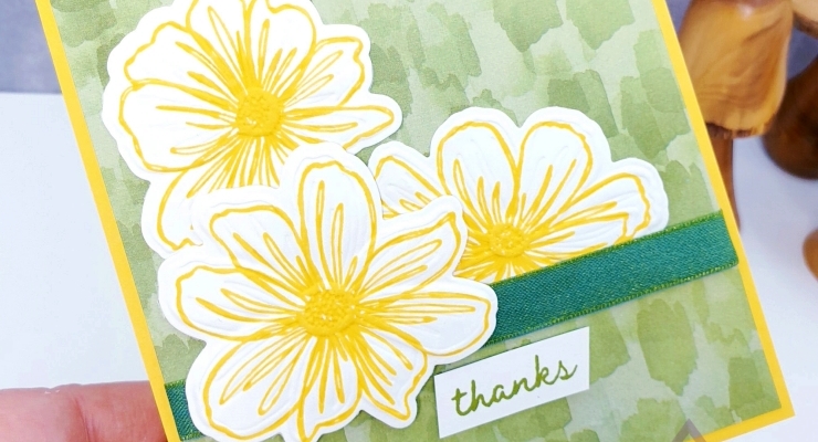 Hybrid Embossing Thank You Cards For Stampin’ Creative Blog Hop