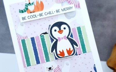 Simple Cards With Penguin Place