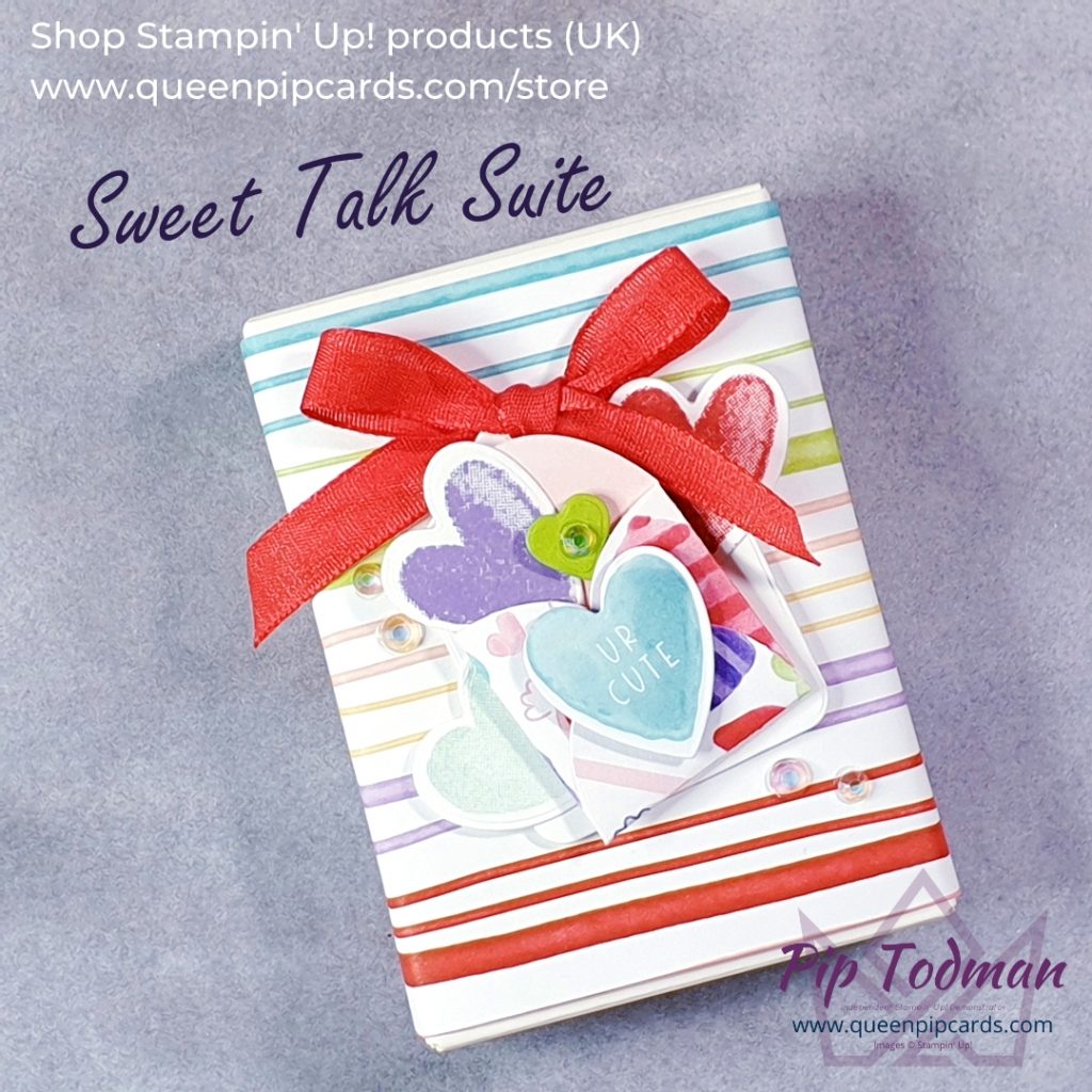Suite of Possibilities this month features the Sweet Talk suite! 

Pip Todman
Shop at: www.queenpipcards.com/store
Join my team: www.queenpipcards.com/royal-stampers/
Website & blog:
www.queenpipcards.com
Stampin' Up! Independent Demonstrator UK