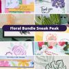 Floral Theme Tutorial Bundle