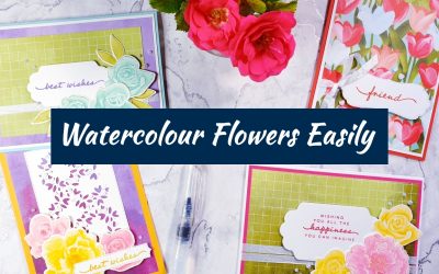 How To Watercolour Flowers Easily