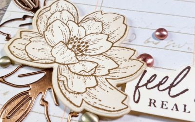 Twelve Stylish Floral Cards with Abigail Rose