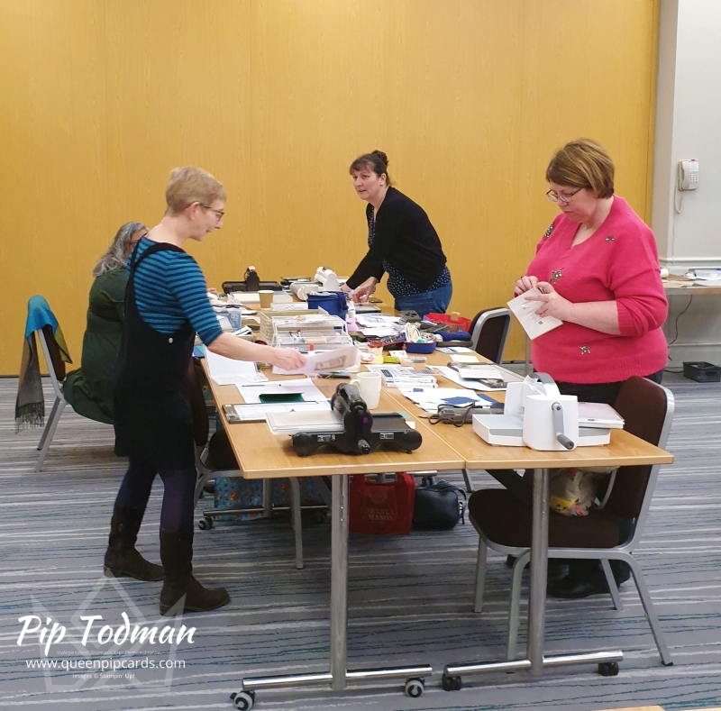 Craft Retreats With Queen Pip - join us for fabulous fun, in person or online. Pip Todman Stampin' Up! Demonstrator UK