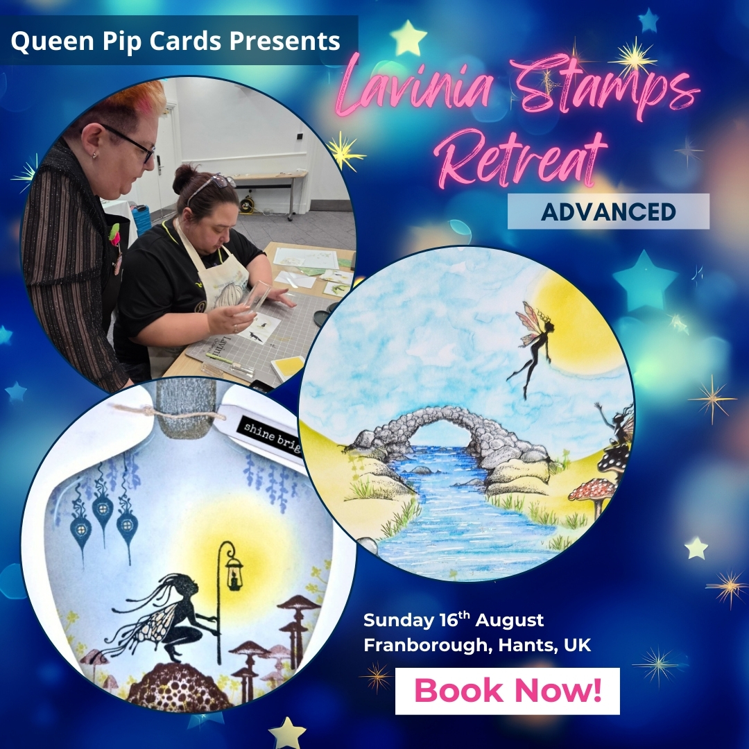 Craft Retreats With Queen Pip - join us for fabulous fun, in person or online. Pip Todman Stampin' Up! Demonstrator UK